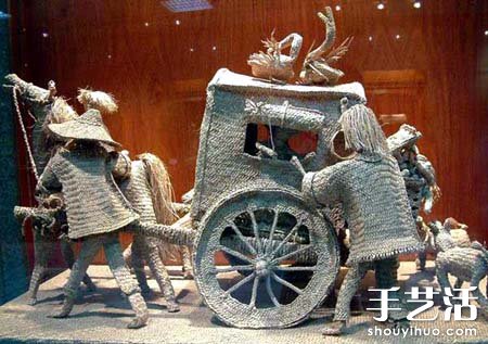 民间草编艺术作品欣赏 -  www.shouyihuo.com