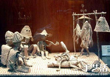 民间草编艺术作品欣赏 -  www.shouyihuo.com